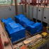 1 / 30 Project ex Antwerp to Hong Kong - 6 Heavy Lift Units - loaded as Breakbulk on Container vessel on bed of 18x40'Flat Rack (3 units - each 900x430x430cm each 62'500 kgs + 3 units each 1245x482x455cm each 104'000 kgs)