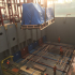 1 / 30 Project ex Antwerp to Hong Kong - 6 Heavy Lift Units - loaded as Breakbulk on Container vessel on bed of 18x40'Flat Rack (3 units - each 900x430x430cm each 62'500 kgs + 3 units each 1245x482x455cm each 104'000 kgs)