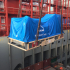 1 / 30 Project ex Antwerp to Hong Kong - 6 Heavy Lift Units - loaded as Breakbulk on Container vessel on bed of 18x40'Flat Rack (3 units - each 900x430x430cm each 62'500 kgs + 3 units each 1245x482x455cm each 104'000 kgs)
