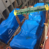 1 / 30 Project ex Antwerp to Hong Kong - 6 Heavy Lift Units - loaded as Breakbulk on Container vessel on bed of 18x40'Flat Rack (3 units - each 900x430x430cm each 62'500 kgs + 3 units each 1245x482x455cm each 104'000 kgs)