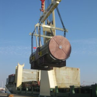 1 / 4 Project ex Vlissingen to Lumut - 1 Generator-Stator - 1177x490x464 cm - 447'400 kgs