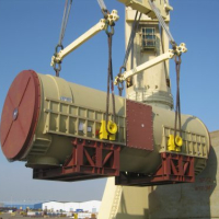 1 / 4 Project ex Vlissingen to Lumut - 1 Generator-Stator - 1177x490x464 cm - 447'400 kgs